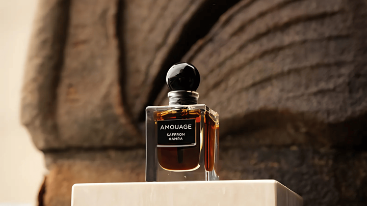 Amouage Saffron Hamra Attar Feature image